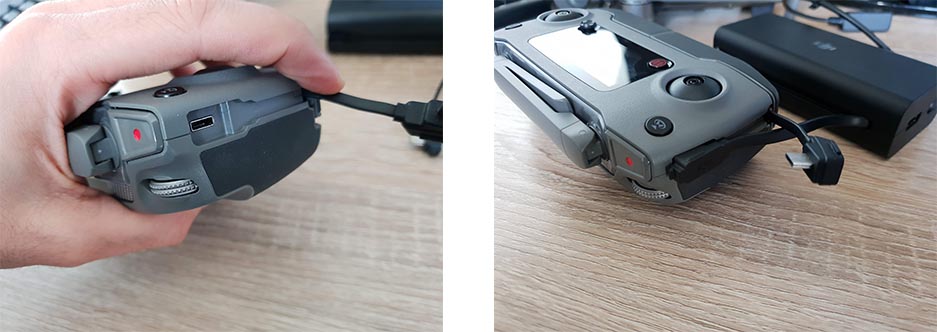 Mavic pro remote store charging